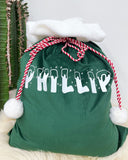 ‼️PREORDER‼️ Velvet Santa Sack ~ Please leave Name & Font Info in the Notes Section at Checkout