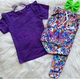 1 left! 4T ~ Pocket Joggers ~ Rainbow Unicorns