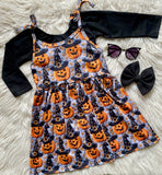 Jumper Dress ~ Witchy Jack-o’-lanterns 🎃