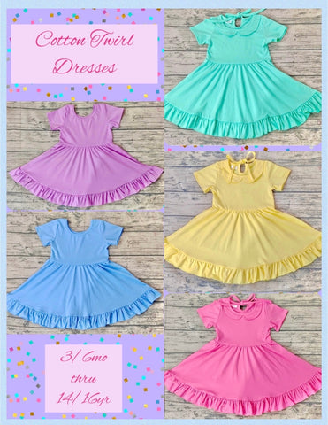 ‼️PREORDER‼️ Twirl Dresses🐰