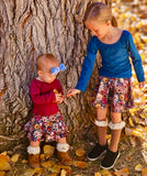 Twirl Skort ~ Cozy Fall Floral