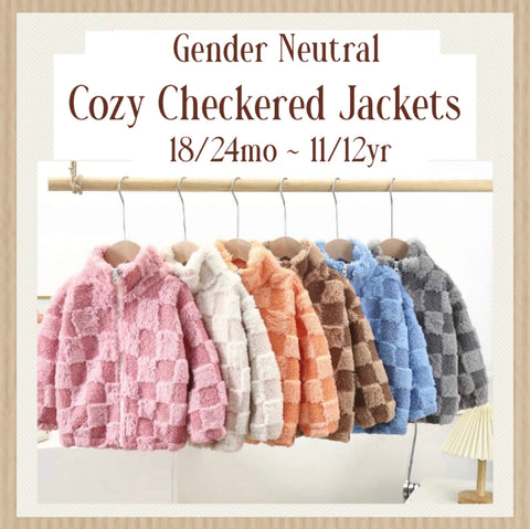 ‼️PREORDER‼️ 2025 Cozy Checkered Jackets