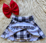 2 left! 2T & 3T ~ Twirl Skort ~ Buffalo Plaid