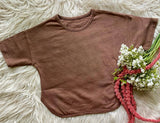 2 left! 2/3T ~ Bamboo Tee ~ Coffee