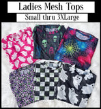 PREORDER ~ Ladies Mesh Layering Tops