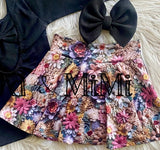 Twirl Skort ~ Cozy Fall Floral