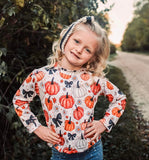 Pullover Top ~ Cozy Fall Pumpkins