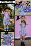 Pocket Dress ~ Spooky Pastels