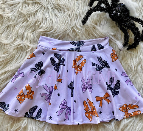 Twirl Skort ~ Spooky Bows