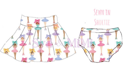 Coming Soon! Twirl Skort ~ Bows & Ballerinas