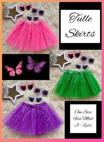 Tulle Glitter Skirt