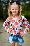 Pullover Top ~ Cozy Fall Pumpkins