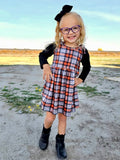 Jumper Dress ~ Cozy Fall Plaid