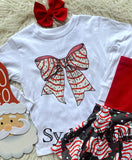 2 left! 3T & 4T ~ RTS Graphic Tee ~ Long Sleeve ~ Sprinkles Bow