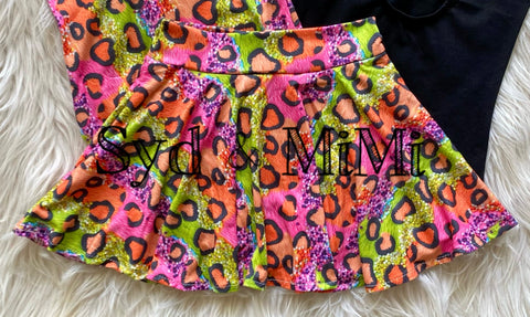 Twirl Skort ~ Wild Cheetah