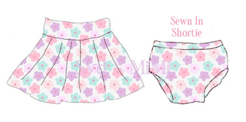 Coming Soon! Twirl Skort ~ Pastel Floral