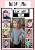 ‼️PREORDER‼️ THE ORIGINAL Oversized Chunky Sweaters ~ PASTELS