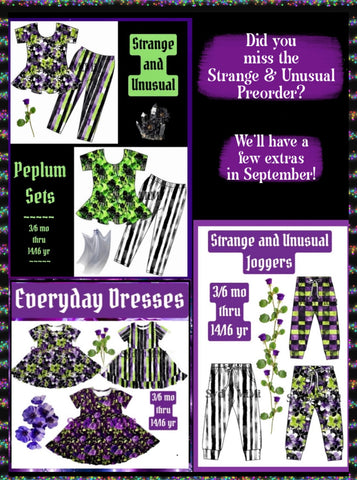 Sneak Peek ~ Strange & Unusual Collection