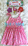 Jumper Dress ~ Summer Cheetah