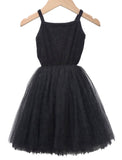 Tulle Tank Dress ~ Black