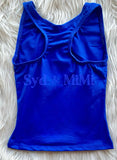 2 left! 2/3 & 3/4yr ~ Racerback Top ~ Royal