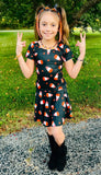 Bowback Top ~ Candy Corn