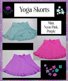 1 left! 5/6yr- Mint ~ Yoga Skorts