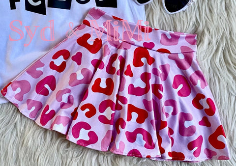 Twirl Skort ~ Pink Cheetah