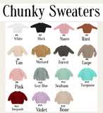 ‼️PREORDER‼️ THE ORIGINAL Oversized Chunky Sweaters ~ EARTHTONES
