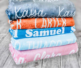 ‼️PREORDER‼️ Personalized & Printed Blankets~Please leave your info in the Notes Section at checkout😊