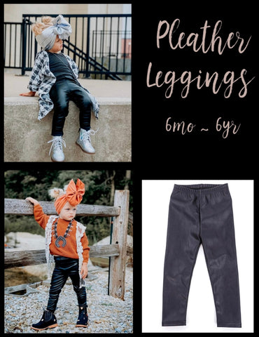 ‼️PREORDER‼️ Pleather Leggings