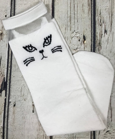 Kitty Knee Socks-2 Colors