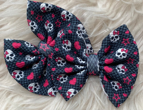 Piggies ~ Skulls & Bows