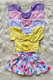 2 left! 2T ~ Skater Skirt-Watercolor Floral