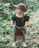 Kids Purse-Suede Fringe