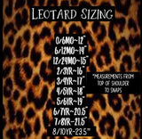 1 left! 3/4yr ~ Leotard - Racerback - Black