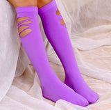 Distressed Knee Highs ~ 7 Colors