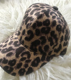 Velvet Cheetah Baseball Cap-2 Colors