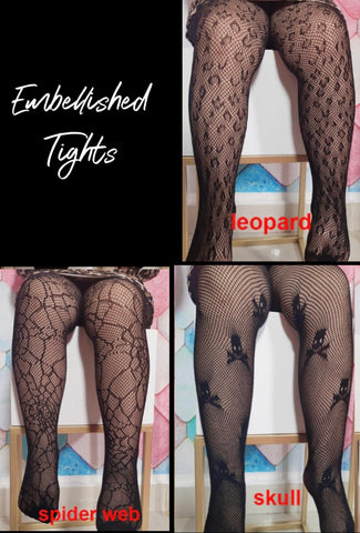 Embellished Tights