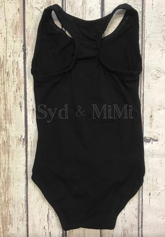 1 left! 3/4yr ~ Leotard - Racerback - Black