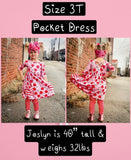 1 left! 18mo~Pocket Dress-Lollipops