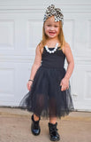 Tulle Tank Dress ~ Black