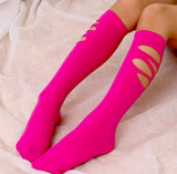 Distressed Knee Highs ~ 7 Colors