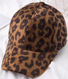 Velvet Cheetah Baseball Cap-2 Colors