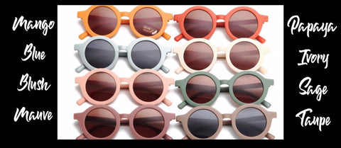 Sunnies~Gender Neutral Retro Round